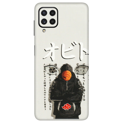 Samsung A/S Series Phone Skins (All Models) - Obito Anime Eye - 3D Embossed Finish (L-19) Samsung Galaxy A22