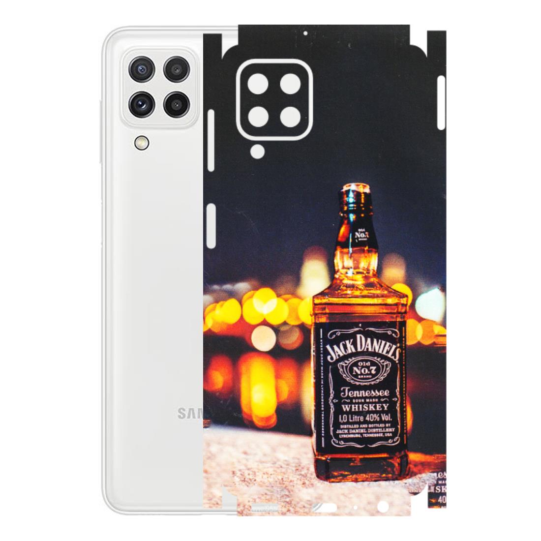 Samsung A/S Series Phone Skins (All Models) - JD Whiskey Bottle - 3D Embossed Finish (L-20) Samsung Galaxy A22
