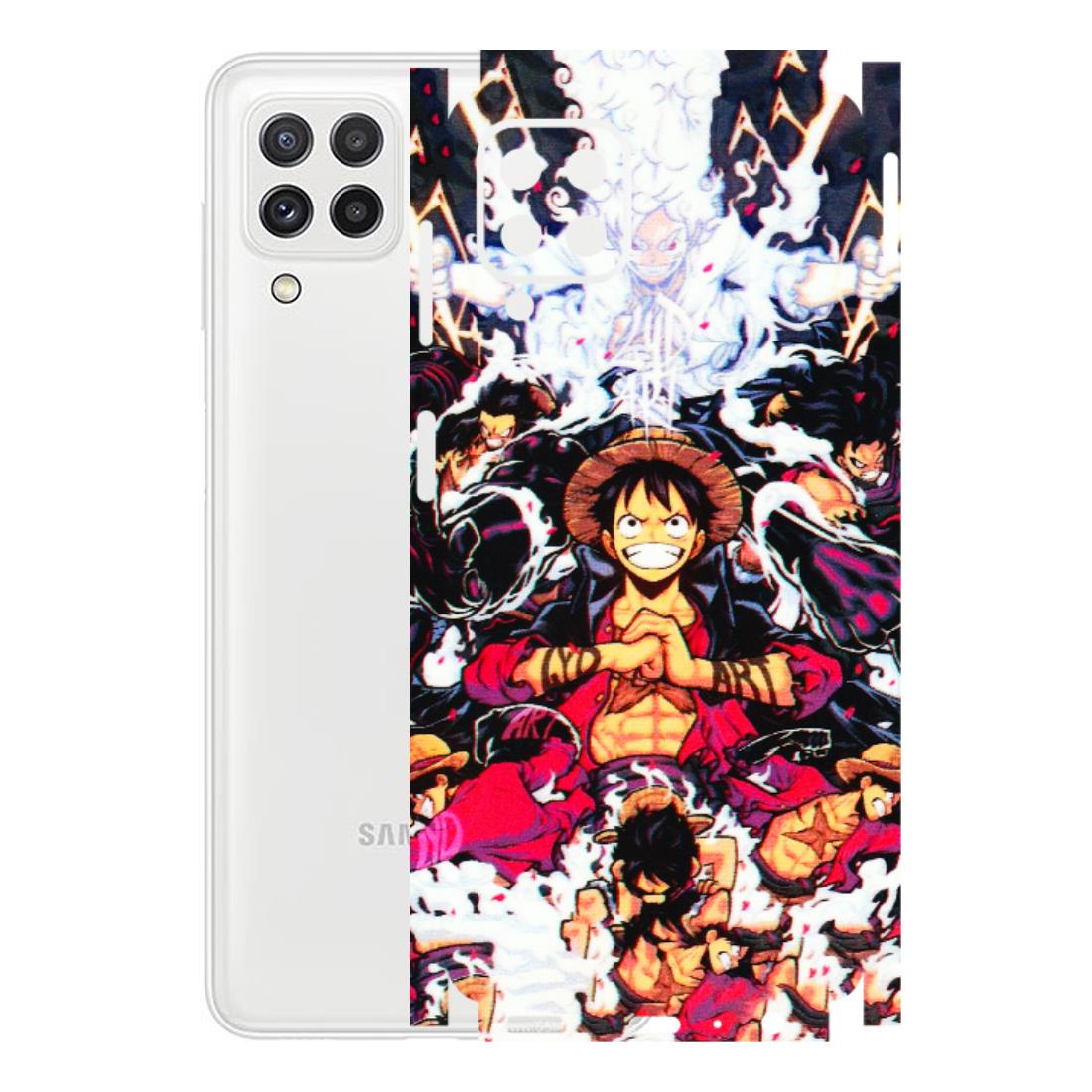 Samsung A/S Series Phone Skins (All Models) - Luffy Anime Character - 3D Embossed Finish (L-203) Samsung Galaxy A22