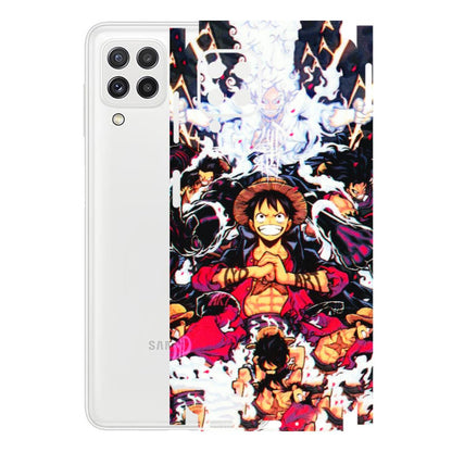 Samsung A/S Series Phone Skins (All Models) - Luffy Anime Character - 3D Embossed Finish (L-203) Samsung Galaxy A22