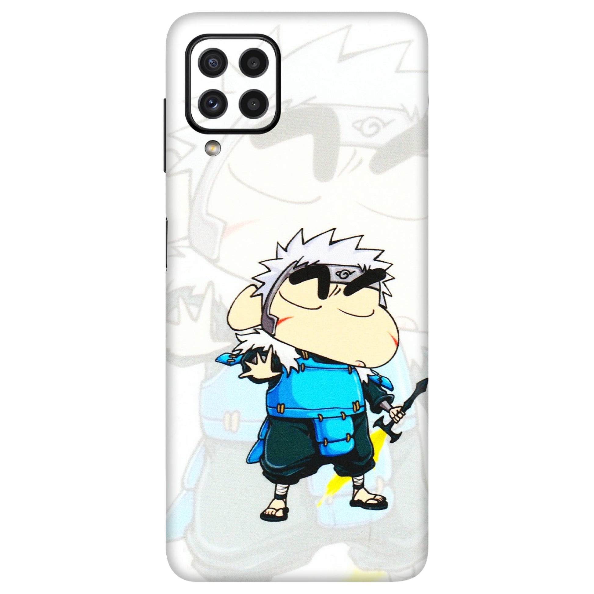 Samsung A/S Series Phone Skins (All Models) - Angry Young Shinchan - 3D Embossed Finish (L-226) Samsung Galaxy A22