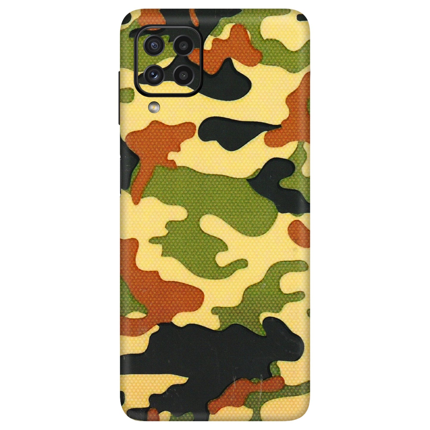 Samsung A/S Series Phone Skins (All Models) - Indian Military - 3D Embossed Finish (L-234) Samsung Galaxy A22
