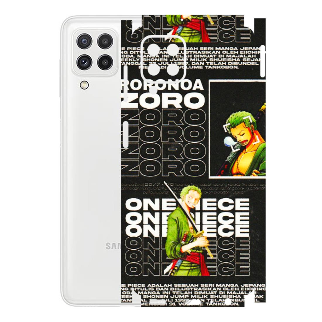 Samsung A/S Series Phone Skins (All Models) - One Piece Zoro - 3D Embossed Finish (L-250) Samsung Galaxy A22