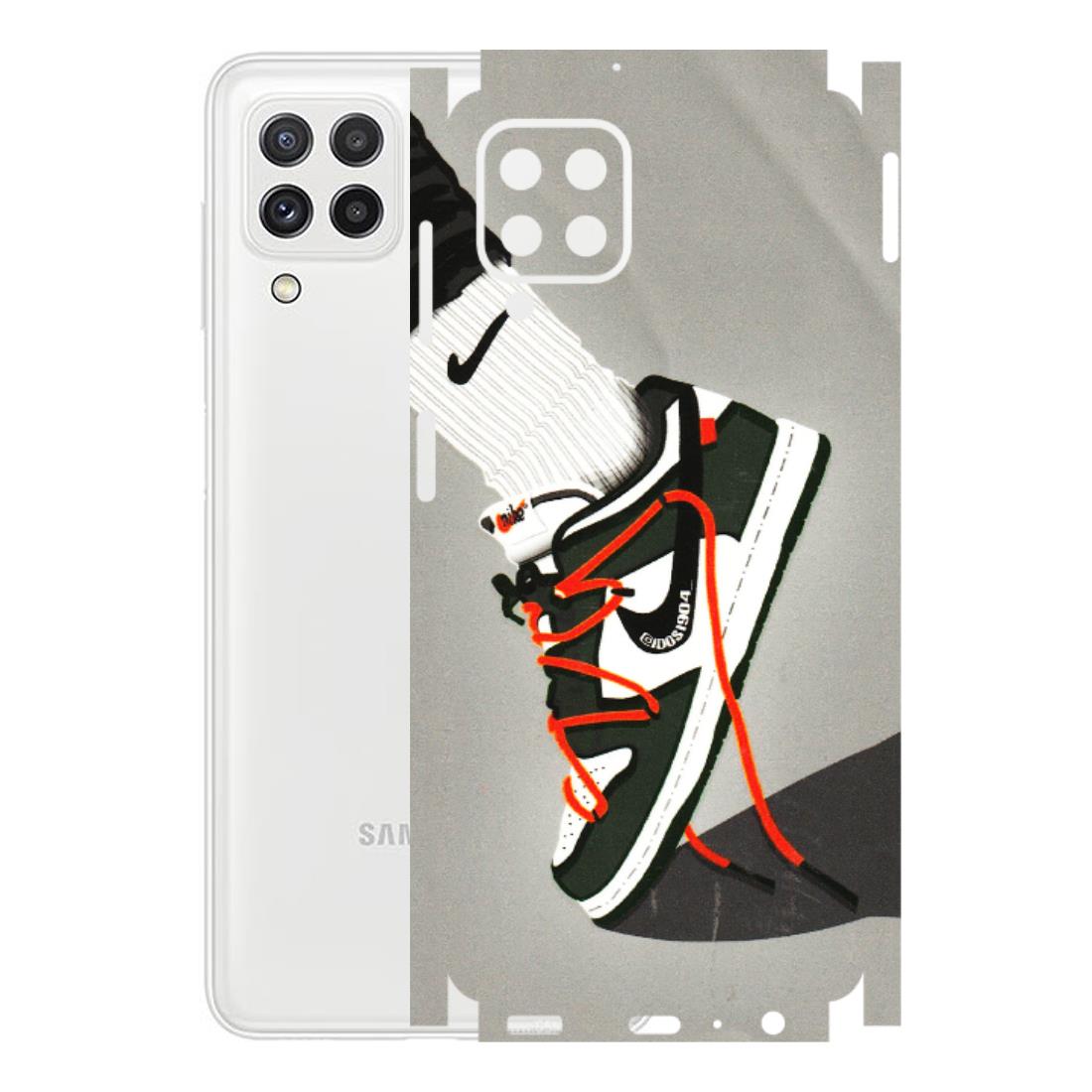 Samsung A/S Series Phone Skins (All Models) - New Grey Sneaker - 3D Embossed Finish (L-261) Samsung Galaxy A22