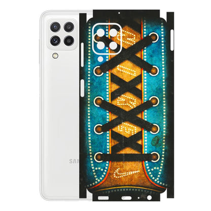 Samsung A/S Series Phone Skins (All Models) - Sneakers Lover Nike - 3D Embossed Finish (L-262) Samsung Galaxy A22