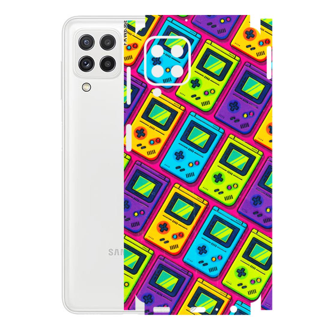 Samsung A/S Series Phone Skins (All Models) - Gameboy Colourful - 3D Embossed Finish (L-266) Samsung Galaxy A22