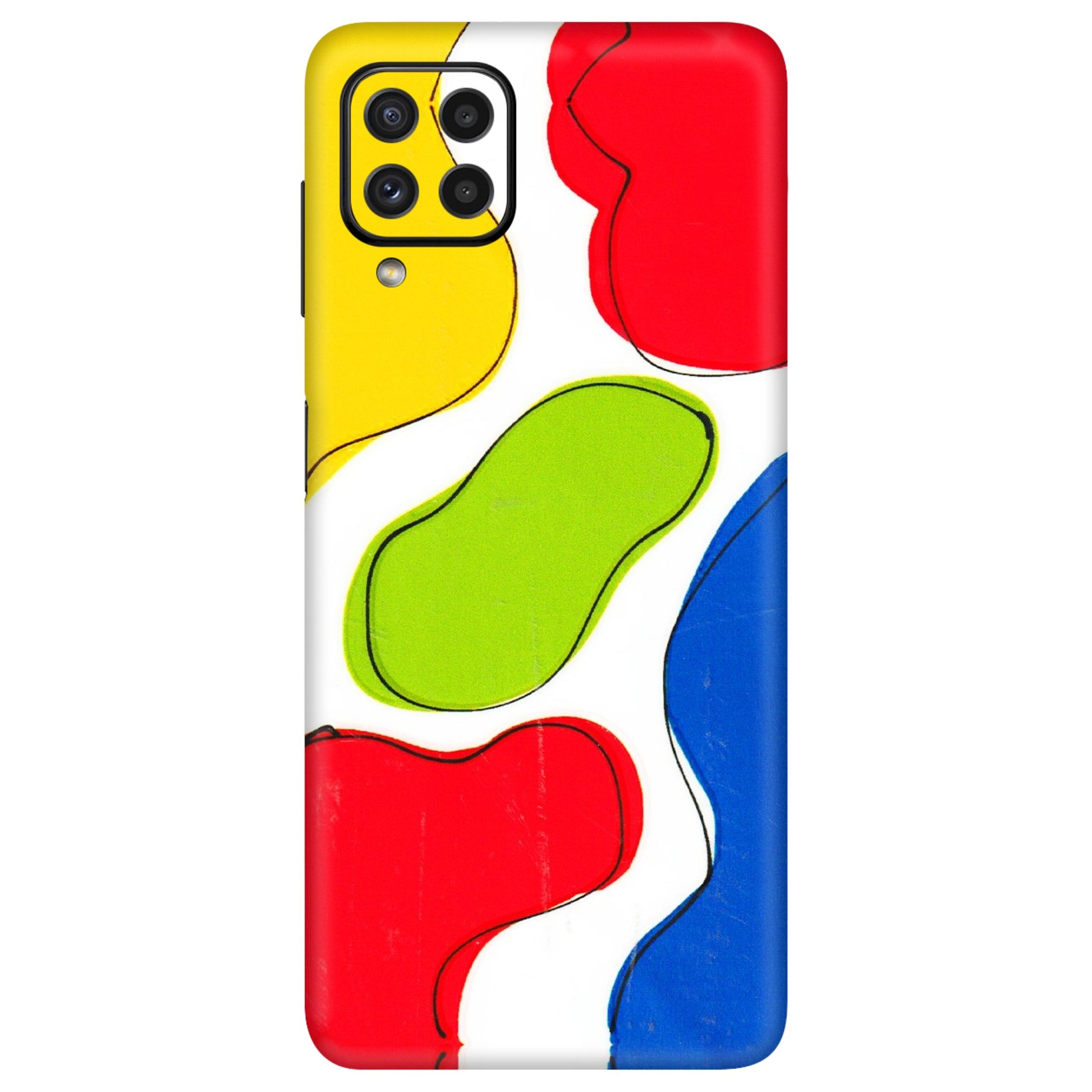 Samsung A/S Series Phone Skins (All Models) - RGB Colour Paint - 3D Embossed Finish (L-284) Samsung Galaxy A22