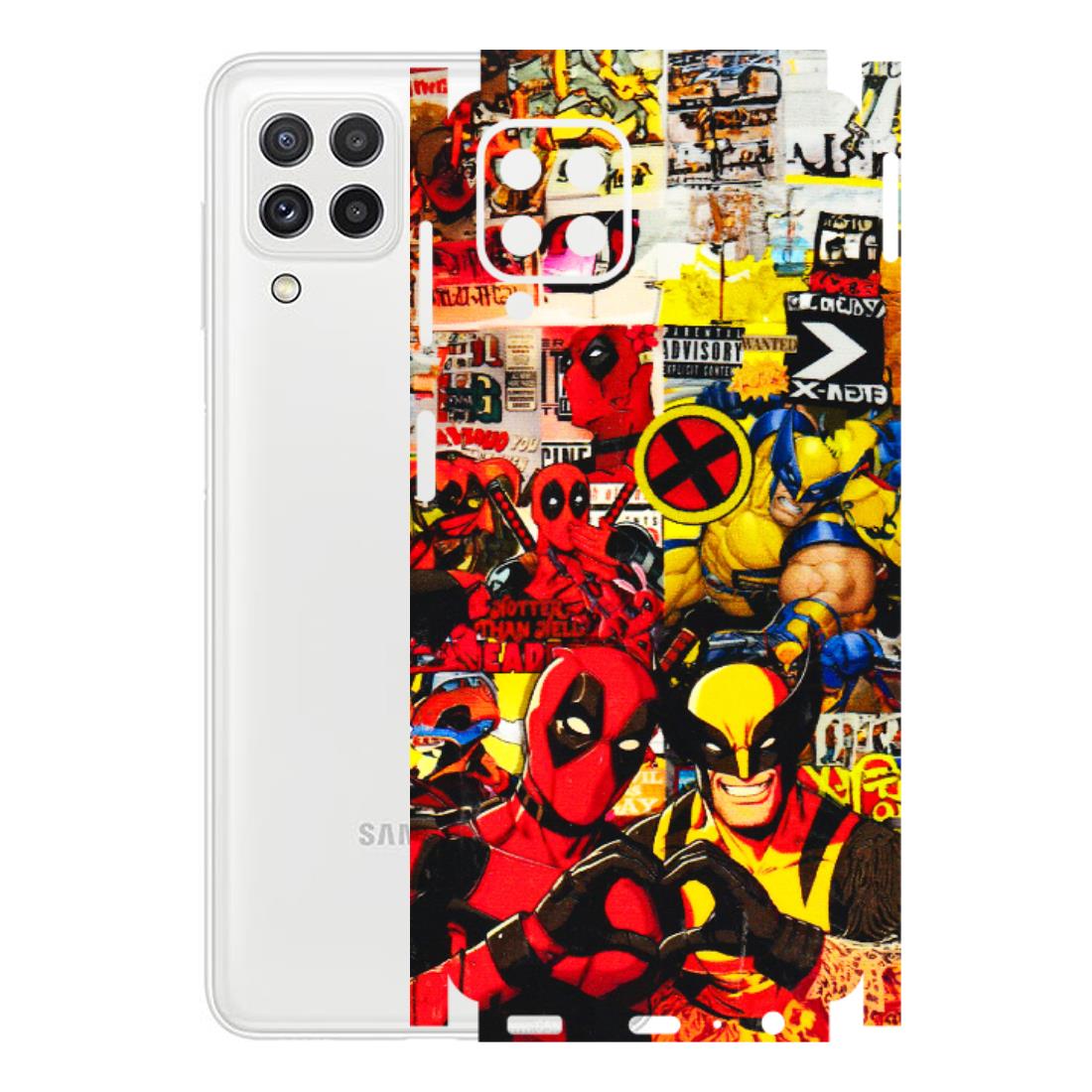 Samsung A/S Series Phone Skins (All Models) - Spidy Wolverine - 3D Embossed Finish (L-310) Samsung Galaxy A22