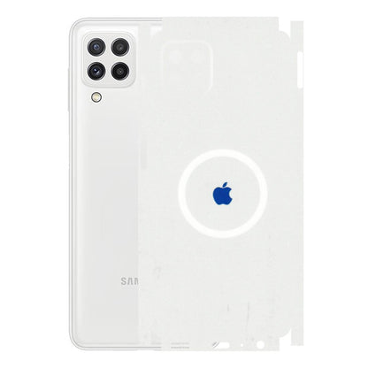 Samsung A/S Series Phone Skins (All Models) - iPhone Magsafe Logo - 3D Embossed Finish (L-320) Samsung Galaxy A22