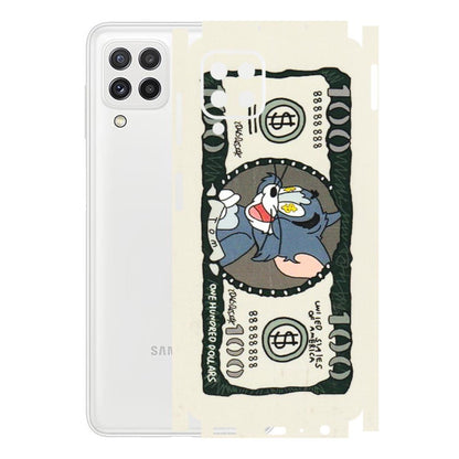 Samsung A/S Series Phone Skins (All Models) - Tom Hundred Dollar - 3D Embossed Finish (L-324) Samsung Galaxy A22