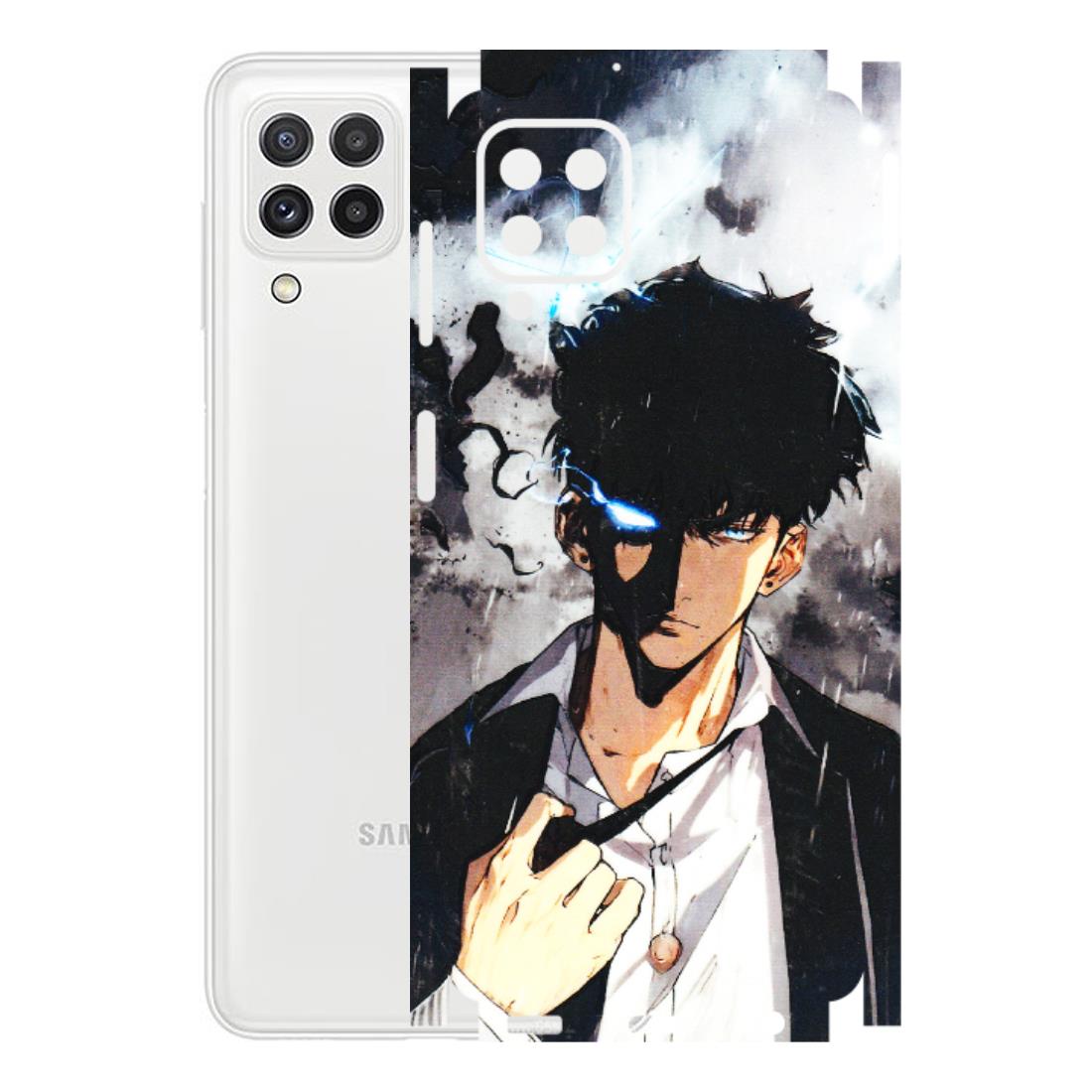 Samsung A/S Series Phone Skins (All Models) - Sung Jinwoo Manhwa Anime - 3D Embossed Finish (L-328) Samsung Galaxy A22