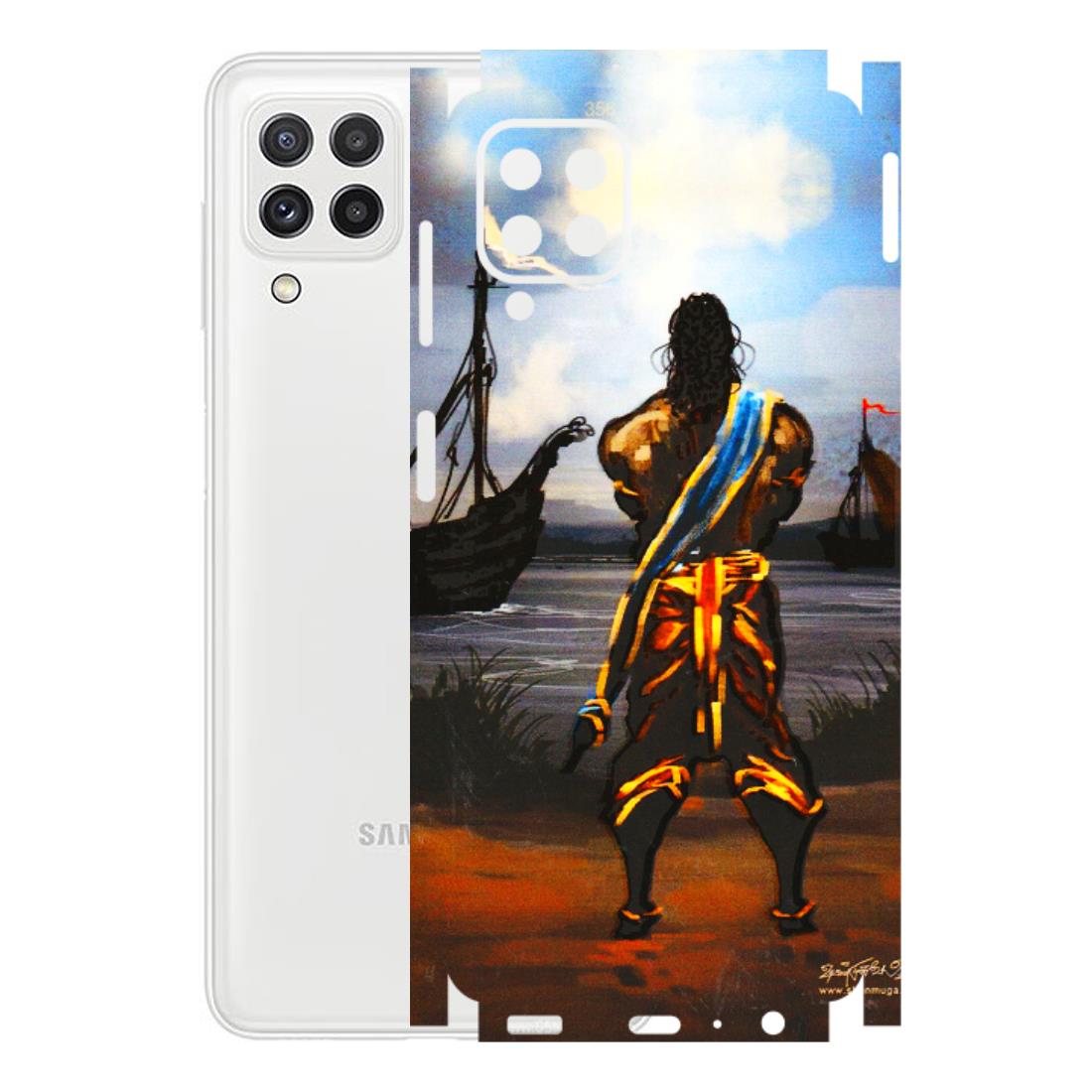 Samsung A/S Series Phone Skins (All Models) - Heavenly God Figure - 3D Embossed Finish (L-34) Samsung Galaxy A22