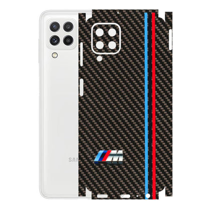 Samsung A/S Series Phone Skins (All Models) - BM Carbon Fiber Feels - 3D Embossed Finish (L-38) Samsung Galaxy A22