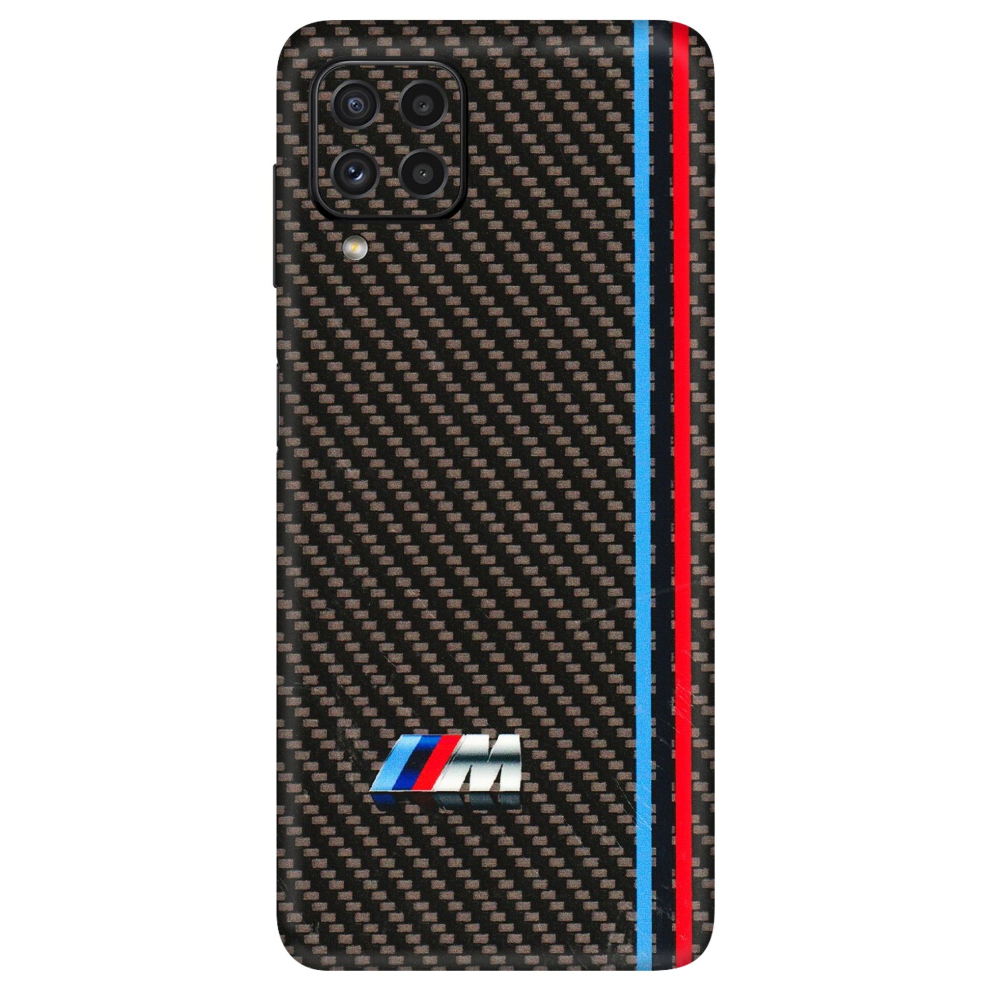 Samsung A/S Series Phone Skins (All Models) - BM Carbon Fiber Feels - 3D Embossed Finish (L-38) Samsung Galaxy A22