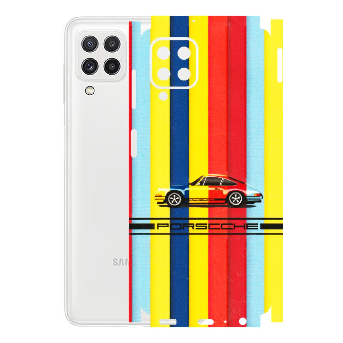 Samsung A/S Series Phone Skins (All Models) - Multicolour Porche - 3D Embossed Finish (L-39) Samsung Galaxy A22