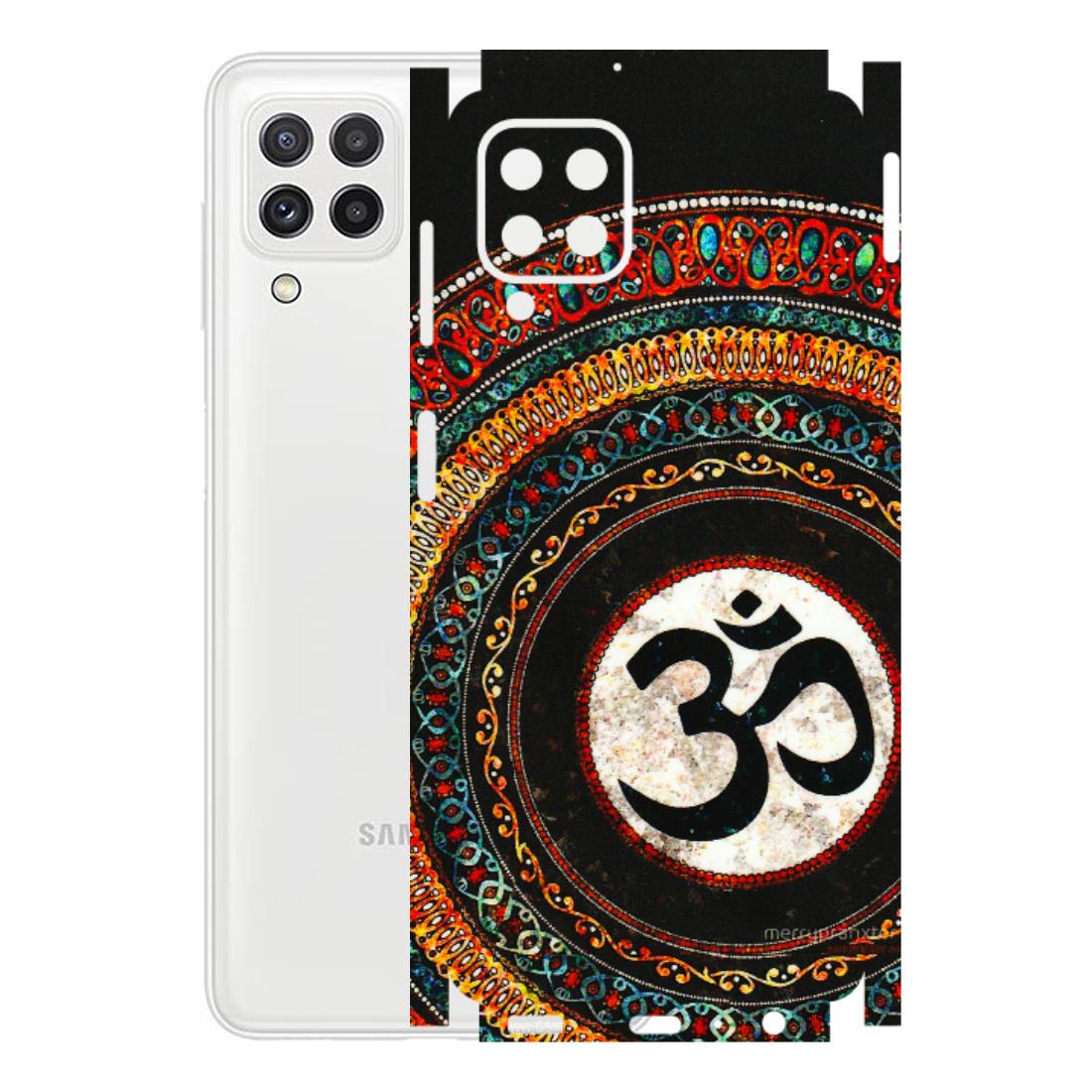 Samsung A/S Series Phone Skins (All Models) - Aum Chant Abstract - 3D Embossed Finish (L-42) Samsung Galaxy A22