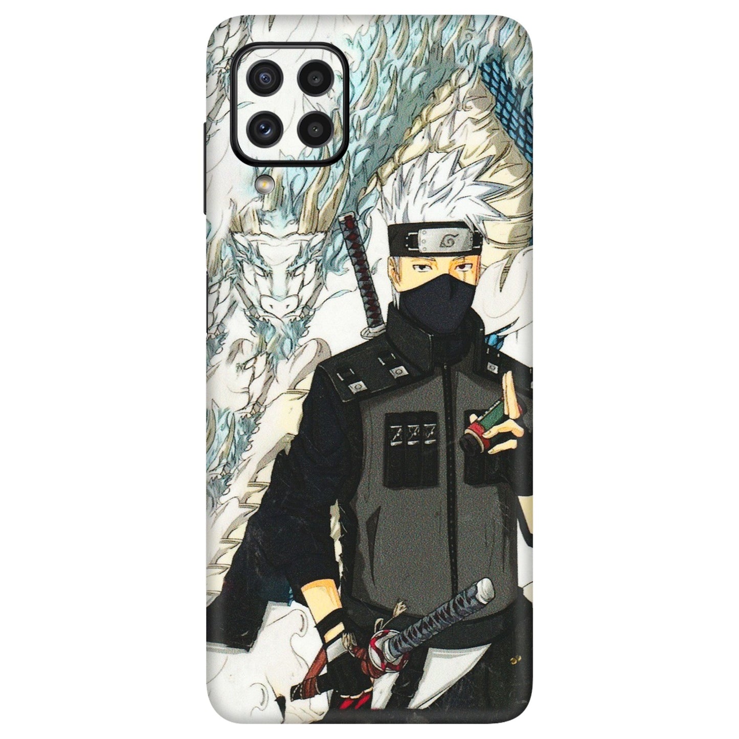 Samsung A/S Series Phone Skins (All Models) - Kakashi Hatake Naruto Anime - 3D Embossed Finish (L-46) Samsung Galaxy A22