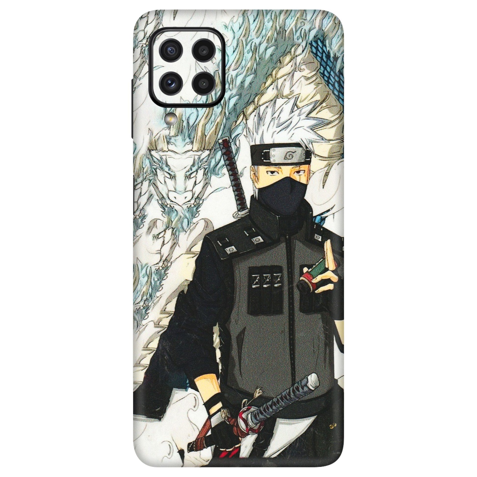 Samsung A/S Series Phone Skins (All Models) - Kakashi Hatake Naruto Anime - 3D Embossed Finish (L-46) Samsung Galaxy A22