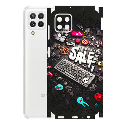 Samsung A/S Series Phone Skins (All Models) - Gadgets Sale - 3D Embossed Finish (L-50) Samsung Galaxy A22