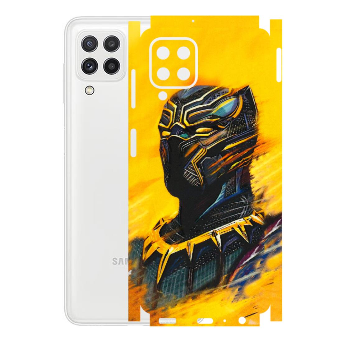 Samsung A/S Series Phone Skins (All Models) - Yellow Panther - 3D Embossed Finish (L-54) Samsung Galaxy A22