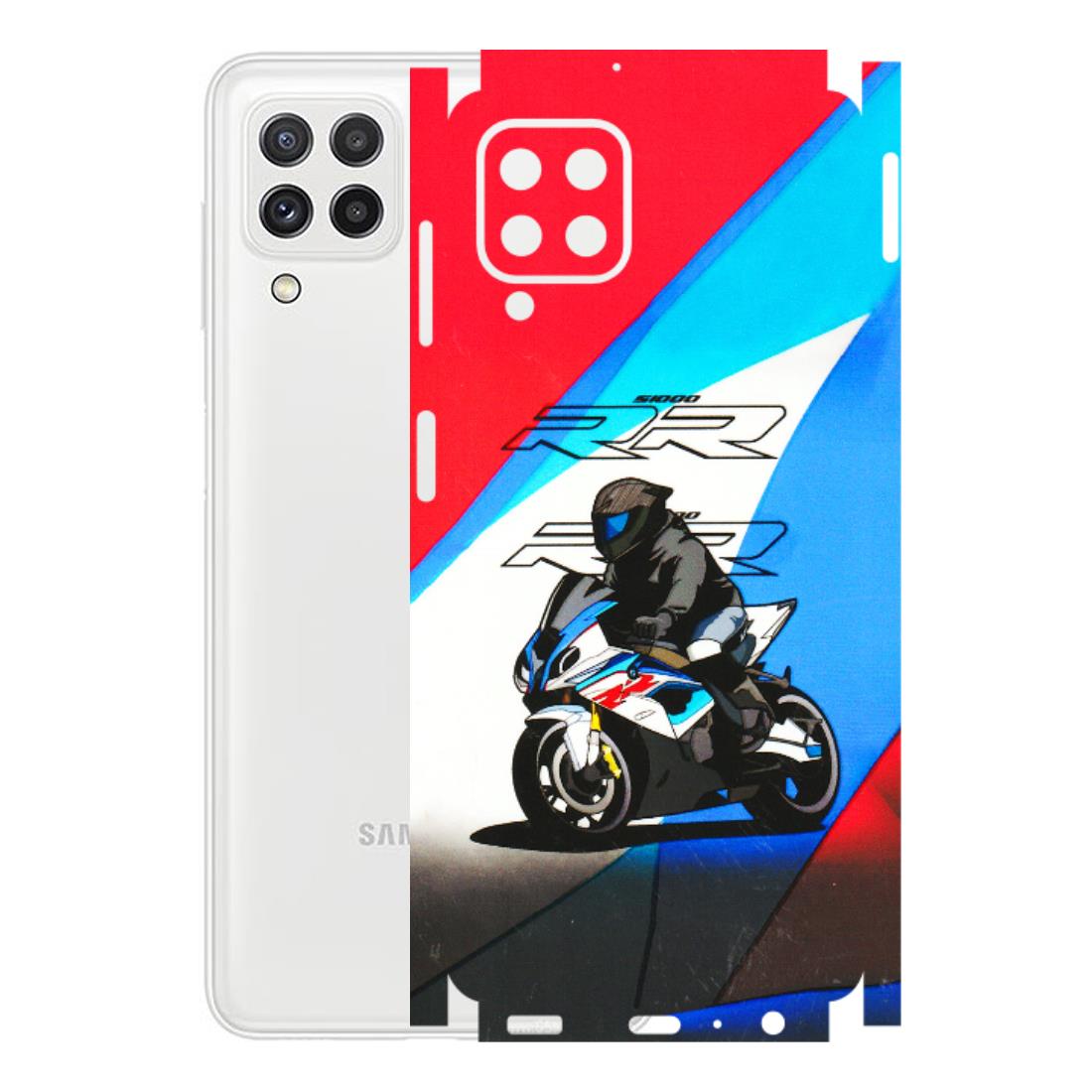 Samsung A/S Series Phone Skins (All Models) - Bikers Love - 3D Embossed Finish (L-58) Samsung Galaxy A22