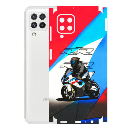 Samsung A/S Series Phone Skins (All Models) - Bikers Love - 3D Embossed Finish (L-58) Samsung Galaxy A22