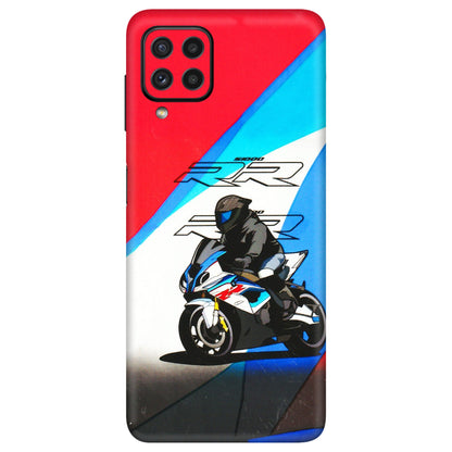 Samsung A/S Series Phone Skins (All Models) - Bikers Love - 3D Embossed Finish (L-58) Samsung Galaxy A22