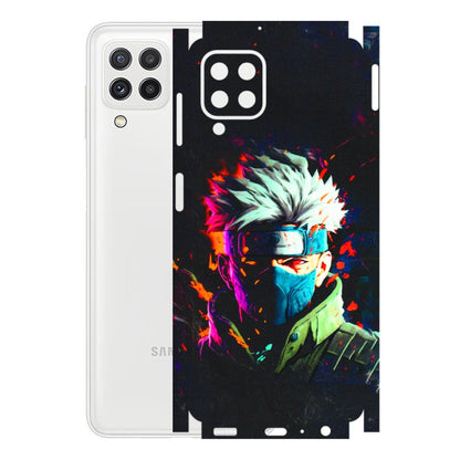 Samsung A/S Series Phone Skins (All Models) - Anime Cool Character - 3D Embossed Finish (L-59) Samsung Galaxy A22