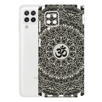 Samsung A/S Series Phone Skins (All Models) - Aum Elegant Mandala - 3D Embossed Finish (L-62) Samsung Galaxy A22