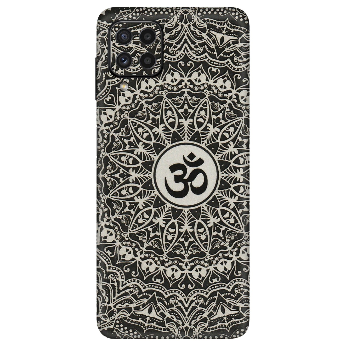 Samsung A/S Series Phone Skins (All Models) - Aum Elegant Mandala - 3D Embossed Finish (L-62) Samsung Galaxy A22