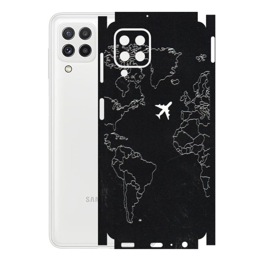 Samsung A/S Series Phone Skins (All Models) - Never Ending Travel - 3D Embossed Finish (L-79) Samsung Galaxy A22