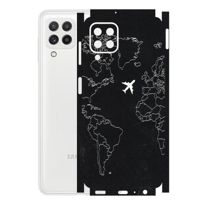Samsung A/S Series Phone Skins (All Models) - Never Ending Travel - 3D Embossed Finish (L-79) Samsung Galaxy A22