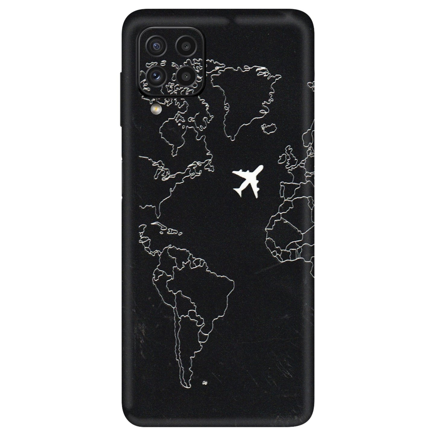 Samsung A/S Series Phone Skins (All Models) - Never Ending Travel - 3D Embossed Finish (L-79) Samsung Galaxy A22