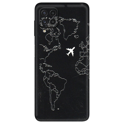 Samsung A/S Series Phone Skins (All Models) - Never Ending Travel - 3D Embossed Finish (L-79) Samsung Galaxy A22