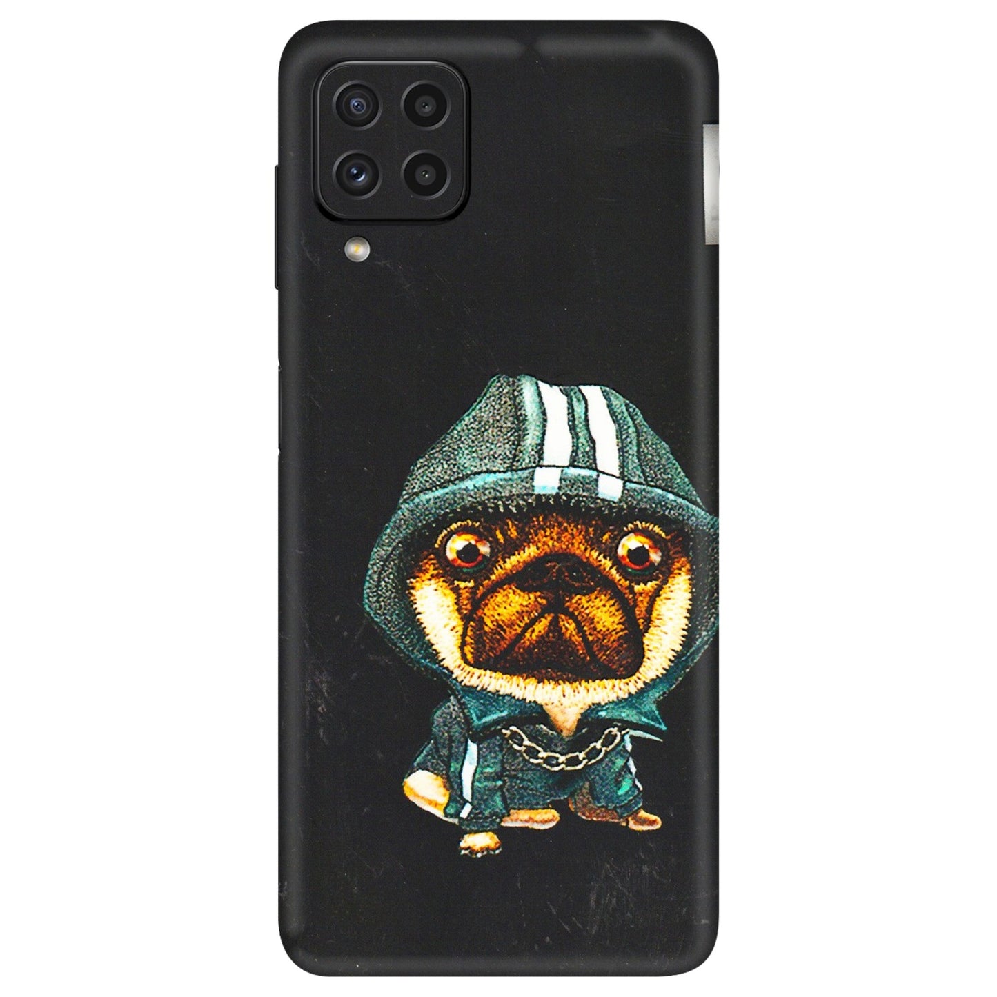 Samsung A/S Series Phone Skins (All Models) - Puppy N Hoodie - 3D Embossed Finish (L-90) Samsung Galaxy A22