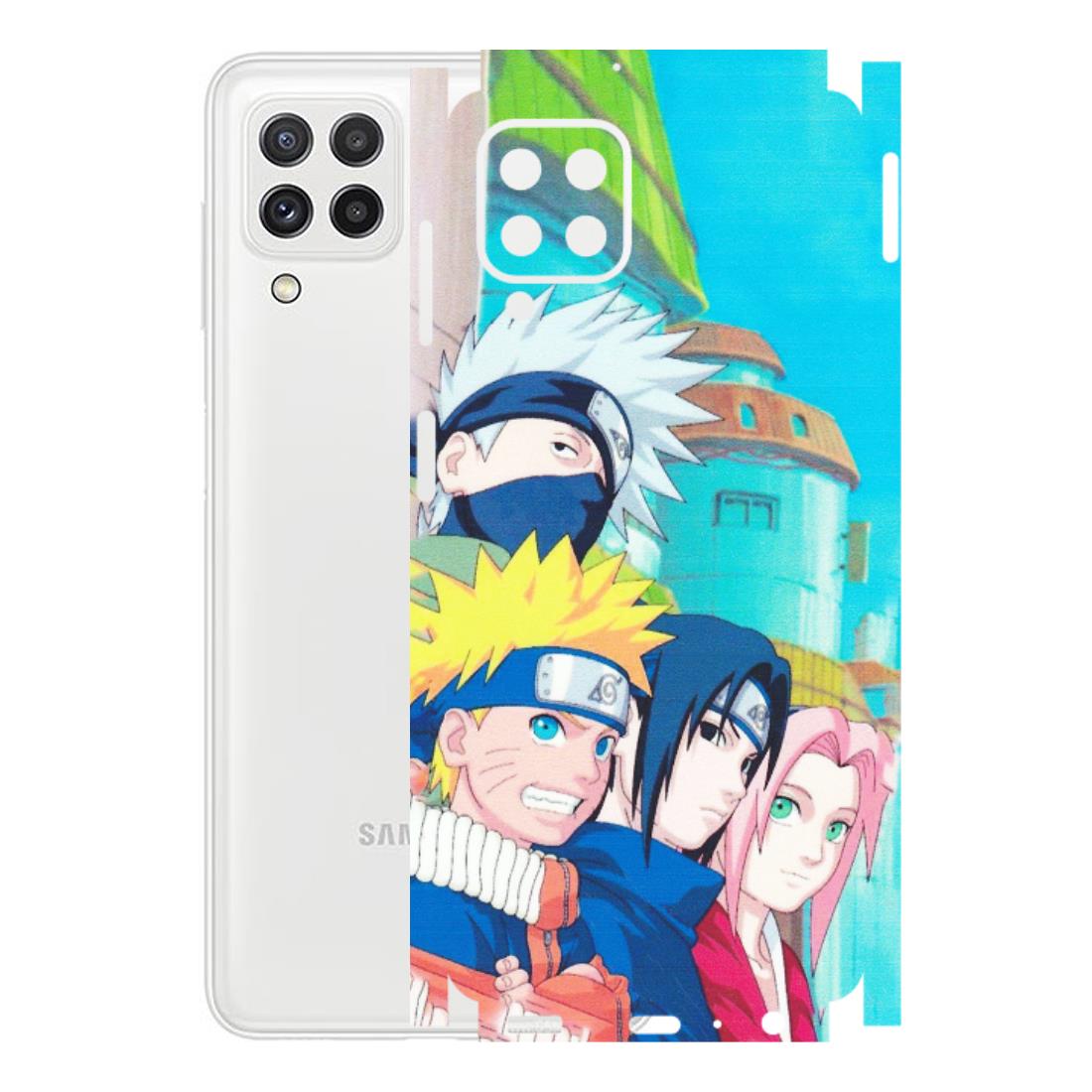 Samsung A/S Series Phone Skins (All Models) - Team Minato And Kakashi - Matte Finish (M-101) Samsung Galaxy A22