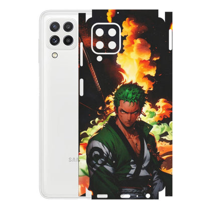 Samsung A/S Series Phone Skins (All Models) - Roronoa Zoro - Matte Finish (M-102) Samsung Galaxy A22