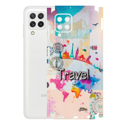 Samsung A/S Series Phone Skins (All Models) - Travel The Wonders - Matte Finish (M-108) Samsung Galaxy A22