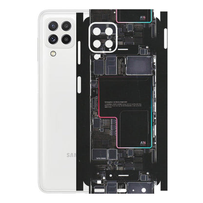 Samsung A/S Series Phone Skins (All Models) - Motherboard Circuit Layout - Matte Finish (M-117) Samsung Galaxy A22