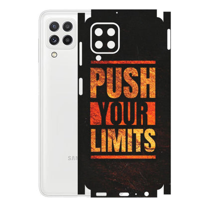 Samsung A/S Series Phone Skins (All Models) - Push Your Limits - Matte Finish (M-118) Samsung Galaxy A22