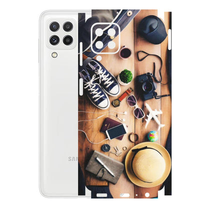 Samsung A/S Series Phone Skins (All Models) - Travel Wanderlust - Matte Finish (M-133) Samsung Galaxy A22