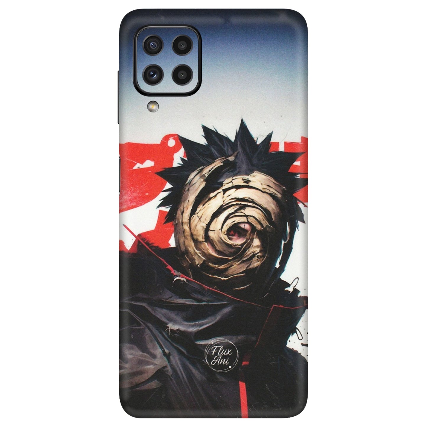 Samsung A/S Series Phone Skins (All Models) - Obito Uchiha Cool Anime - Matte Finish (M-134) Samsung Galaxy A22