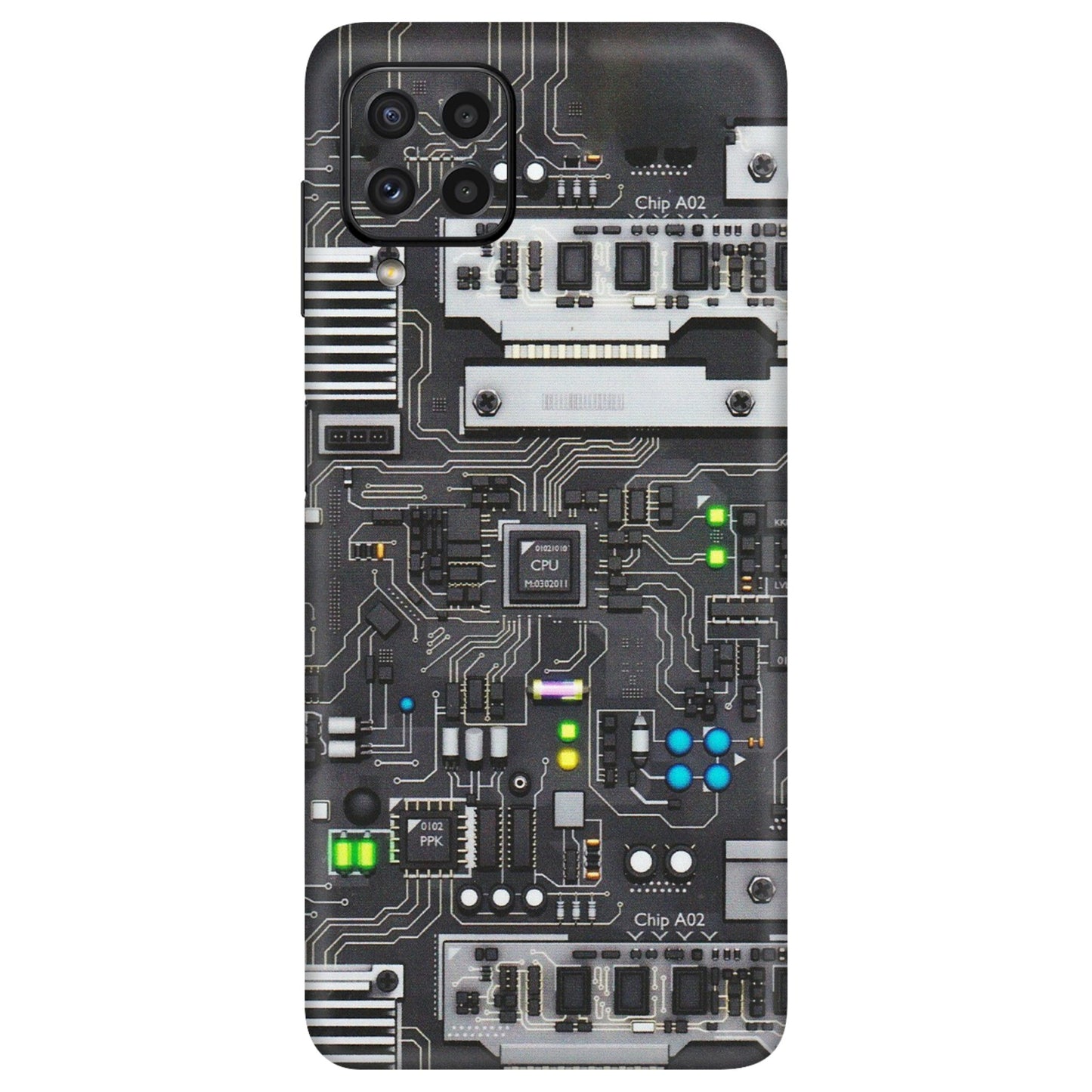 Samsung A/S Series Phone Skins (All Models) - Motherboard Internals - Matte Finish (M-135) Samsung Galaxy A22