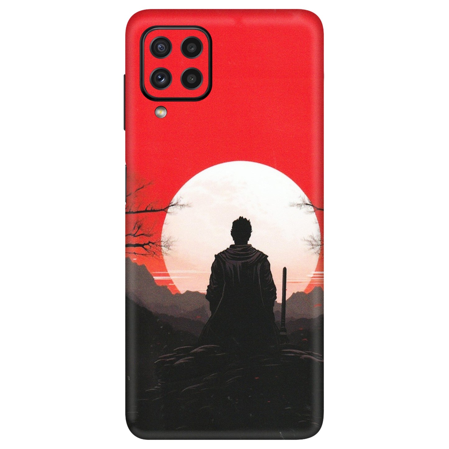 Samsung A/S Series Phone Skins (All Models) - Samurai Anime - Matte Finish (M-141) Samsung Galaxy A22