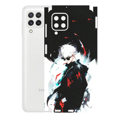 Samsung A/S Series Phone Skins (All Models) - Gojo Powerful Charater Kaisen Anime - Matte Finish (M-144) Samsung Galaxy A22