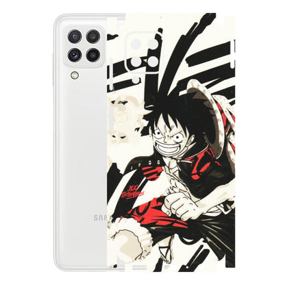 Samsung A/S Series Phone Skins (All Models) - Monkey D.Luffy Manga Anime - Matte Finish (M-145) Samsung Galaxy A22