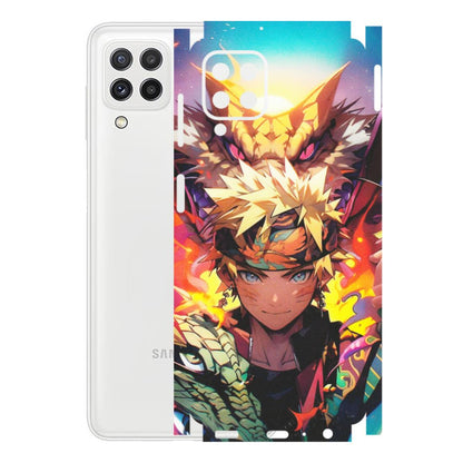Samsung A/S Series Phone Skins (All Models) - Angry Naruto Anime - Matte Finish (M-148) Samsung Galaxy A22