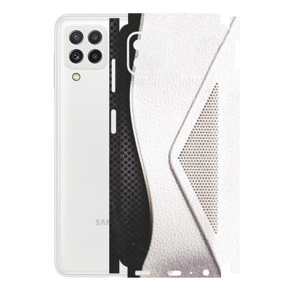 Samsung A/S Series Phone Skins (All Models) - Black And White Iconic Convoy - Matte Finish (M-149) Samsung Galaxy A22