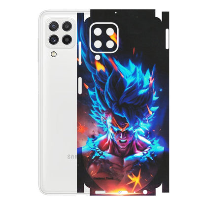 Samsung A/S Series Phone Skins (All Models) - Angry Goku Dragon Ball Anime - Matte Finish (M-150) Samsung Galaxy A22