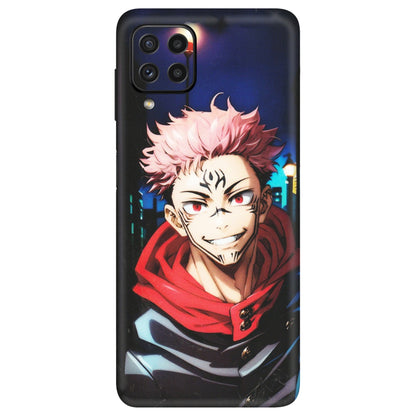 Samsung A/S Series Phone Skins (All Models) - Yuji Itadori Funny Face Anime - Matte Finish (M-152) Samsung Galaxy A22
